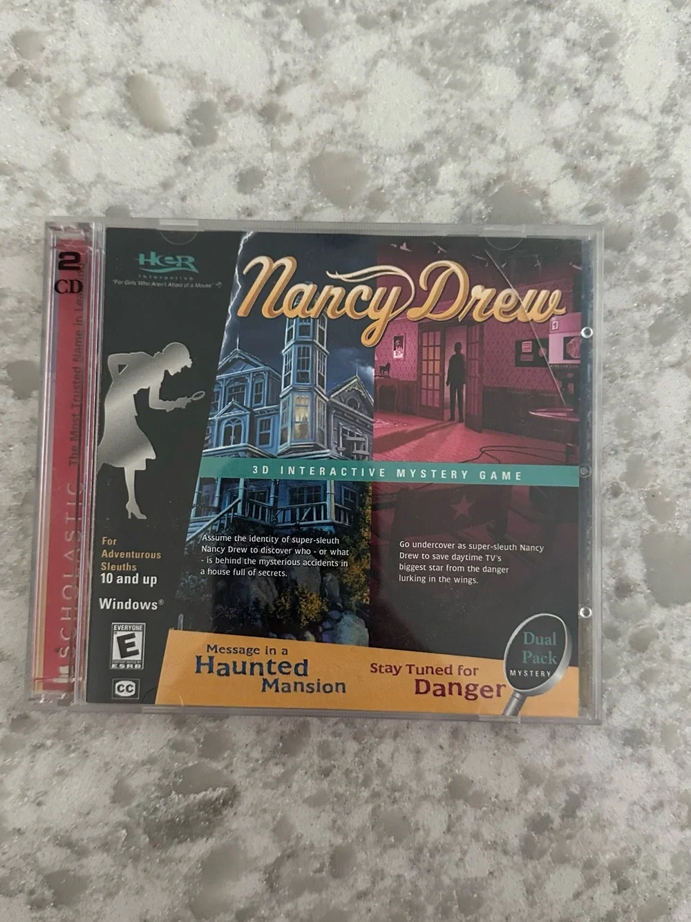 Scholastic Nancy Drew PC Game – Blue, Black, Pink, Gold